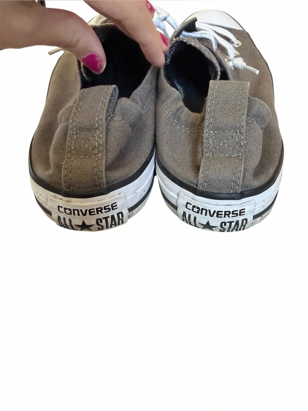Converse Women's Chuck Taylor All Star Shoreline slip-on shoes- Gray - Picture 4 of 8